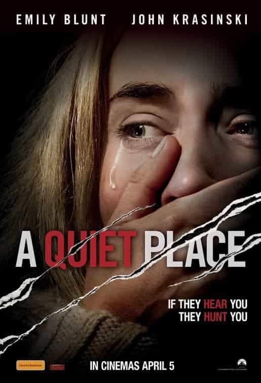 US Box Office Weekend 20 - 22 April 2018:  A Quiet Place goes back to top in very tight chart race