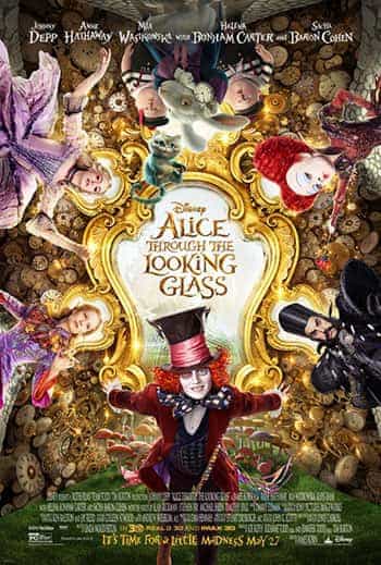 UK Home Video Charts Weekending 9 October 2016:  Alice Through The Looking Glass takes over from Captain America at the top
