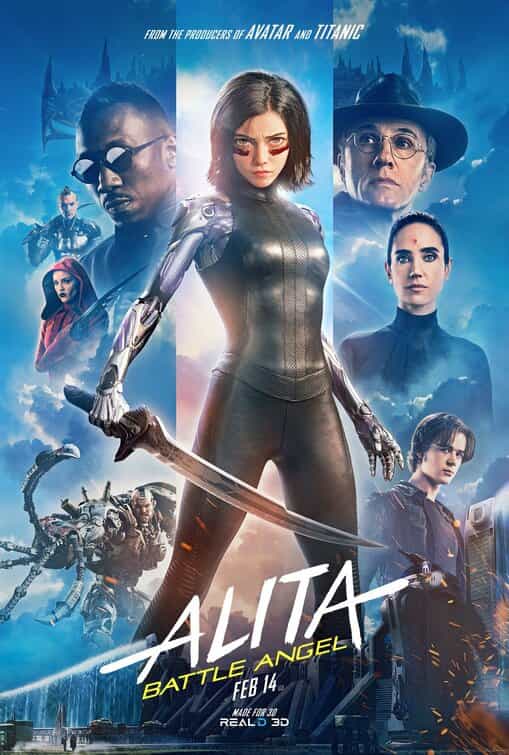 World Box Office Weekend 22nd - 24th February 2019:  Alita: Battle Angel opens big in China to top global box office