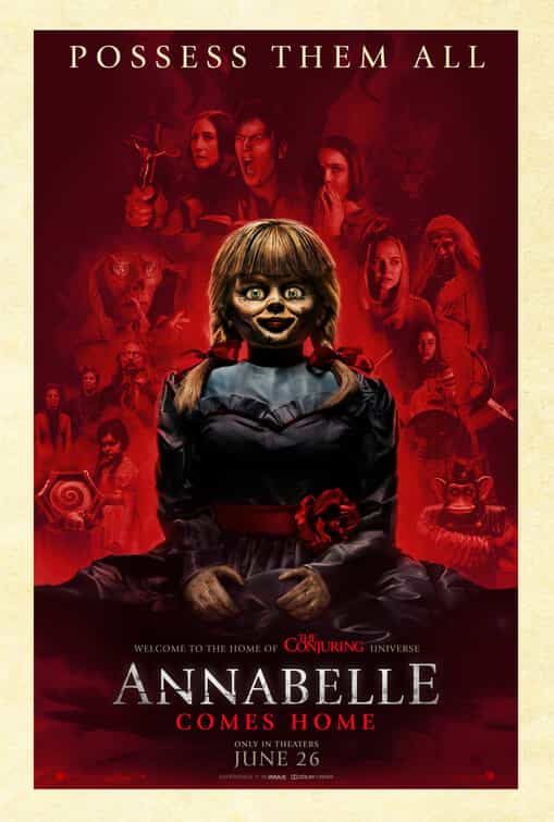Annabelle Comes Home is given a 15 age rating in the UK for strong supernatural threat, violence, injury detail