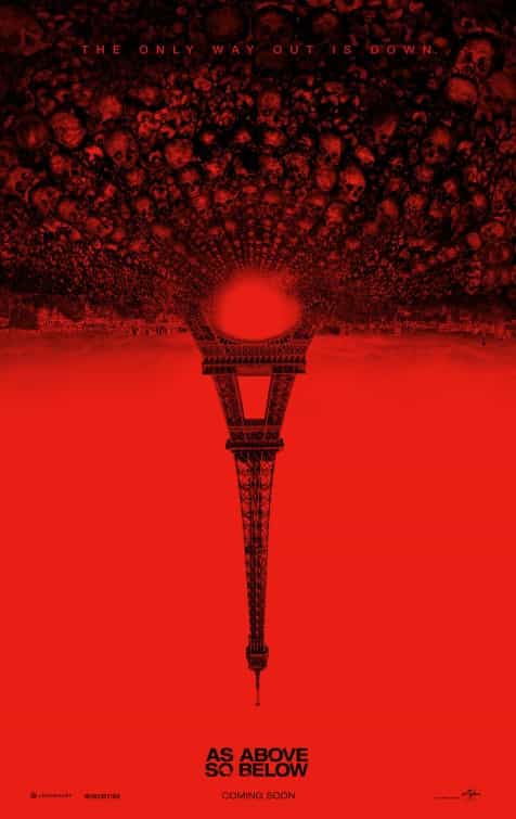 As Above, So Below trailer, Blair Witch in Paris?  Film out in the UK on 15th August.