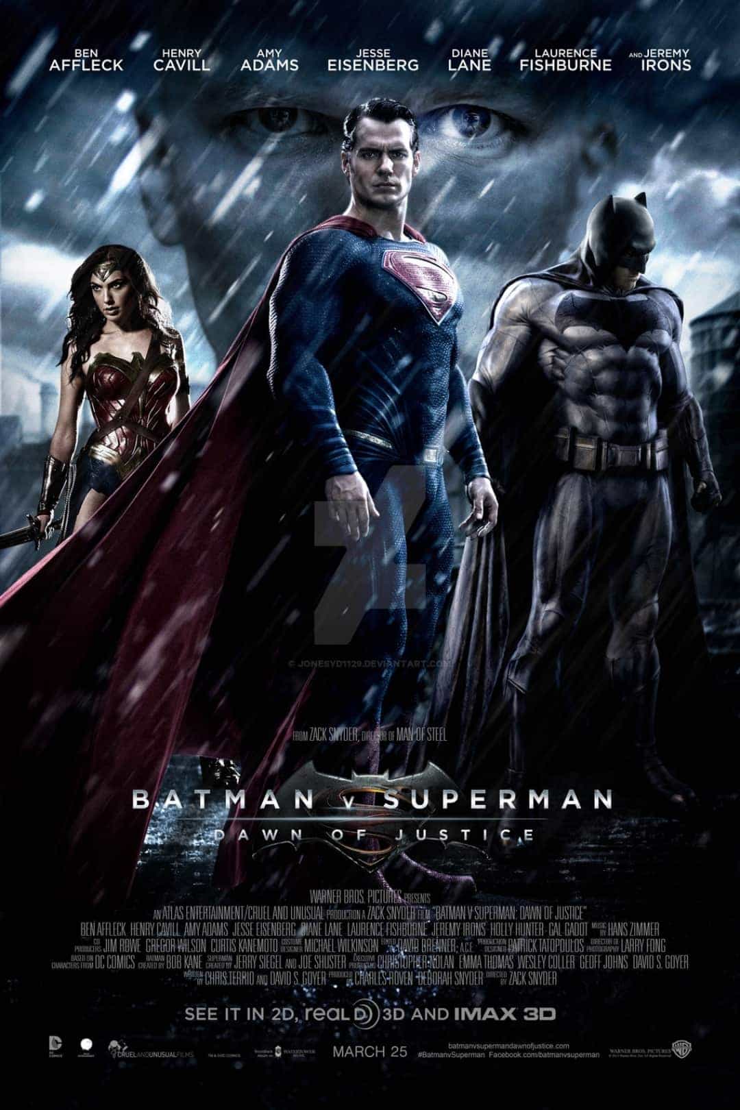 World Box Office Weekending 10th April 2016:  Batman still beating up Superman at the top
