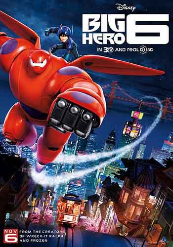 UK Video Charts weekending 31st May 2015:  Big Hero 6 flies to the top