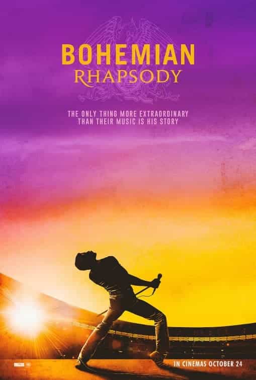 UK Box Office Weekend 26th - 28th October 2018:  Bohemian Rhapsody makes its debut at the top with a 9 million pound debut weekend
