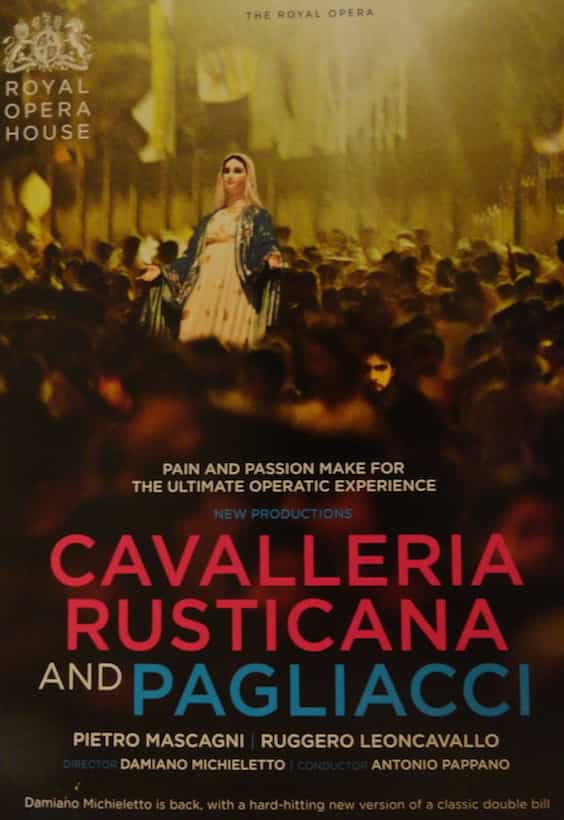 Cavalleria Pagliacci Royal Opera London 2015/2016