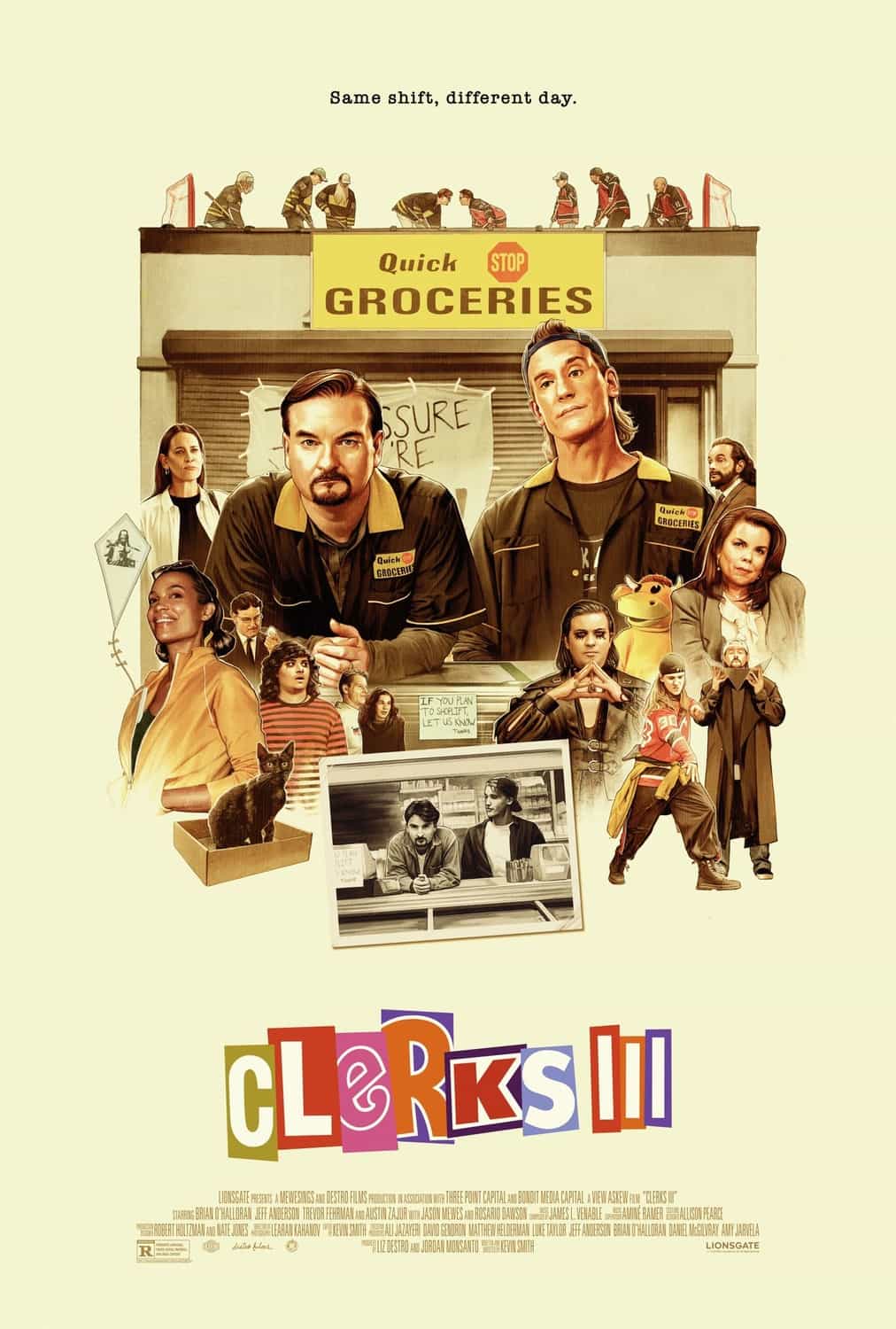 Clerks III has been given a 15 age rating in the UK for strong language, sex references, drug misuse