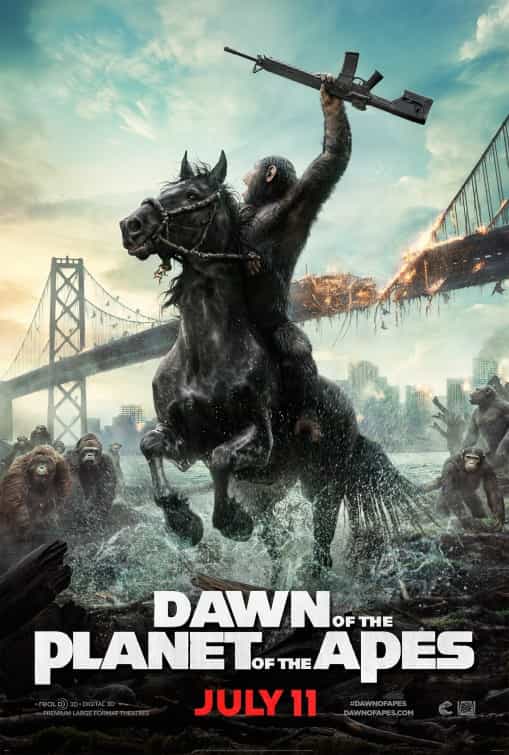 UK box office analysis 18th July: Dawn of the Apes easily climbs to the top