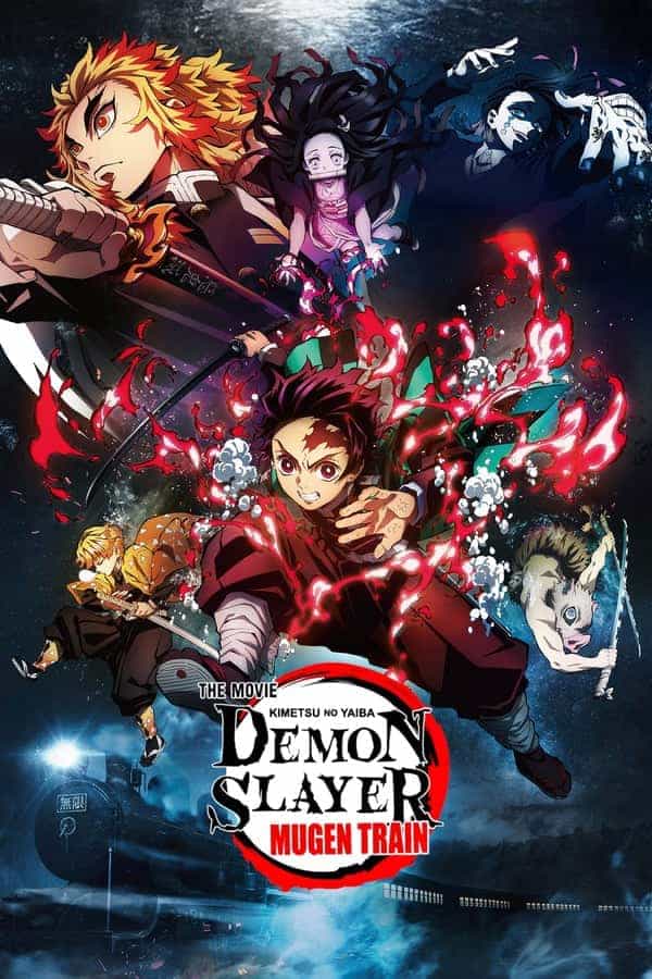 Demon Slayer The Movie: Mugen Train is give a 15 age rating in the UK for strong violence, bloody images