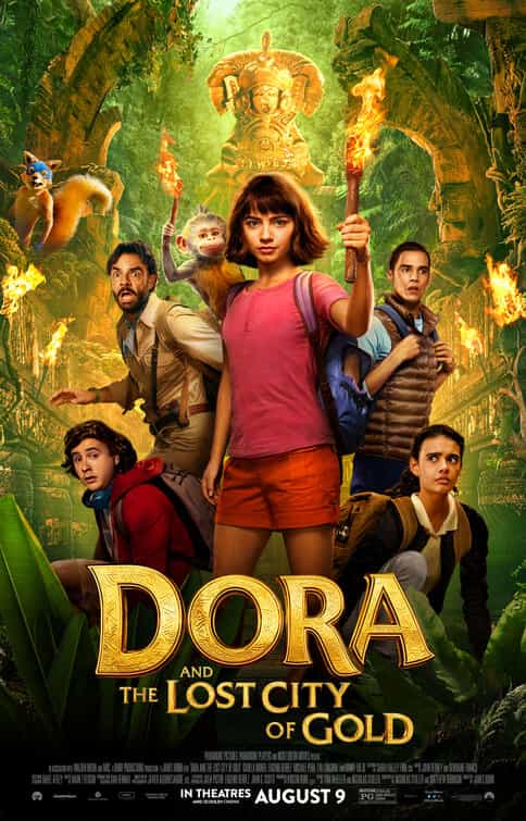 First trailer for kids favourite Dora The Explorer - or Dora And The Lost City Of Gold