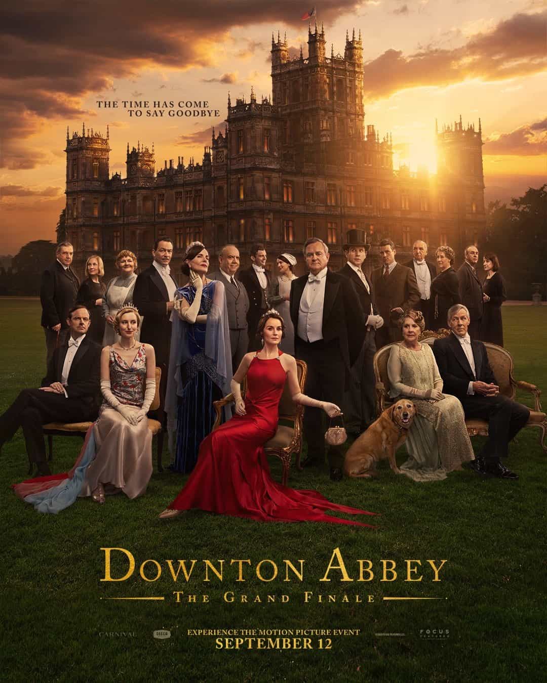 UK Box Office Weekend Report 19th - 21st September 2025:  Downton Abbey: The Grand Finale gets a second weekend at the top as it surpasses £10 Million at the UK box office
