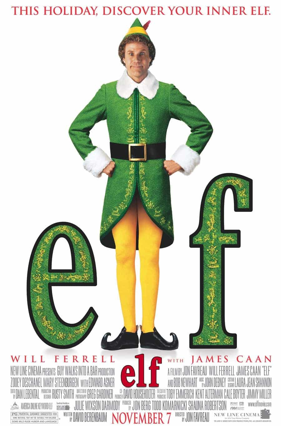 UK Box Office Weekend Report 4th - 6th December 2020:  Elf hits the top of the box office 17 years after first release