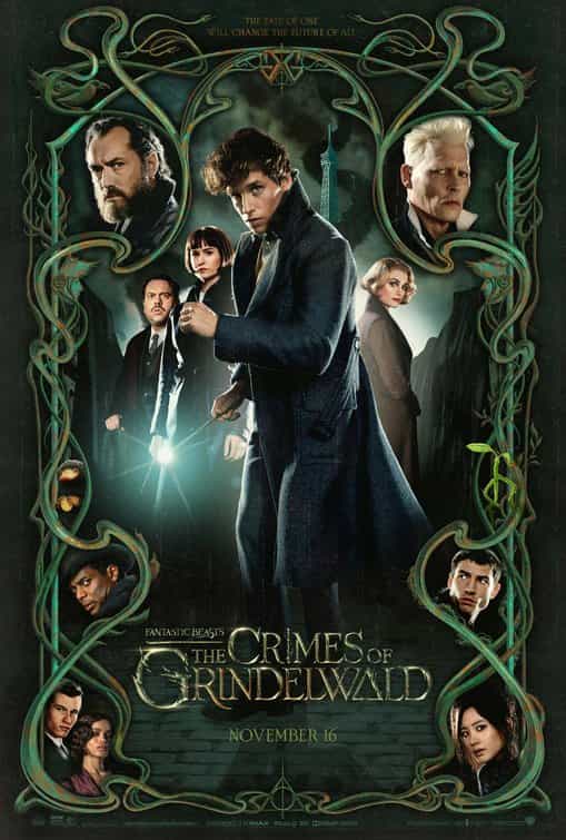 US Box Office Analysis Weekending 16 - 18 November 2018:  The Crimes of Grindelwald steals number 1 on its debut