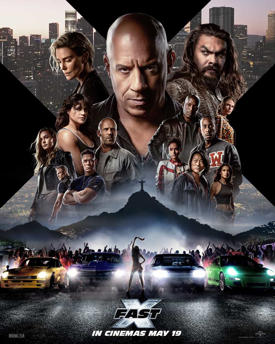 New poster has been released for Fast X which stars Vin Diesel and Brie Larson - movie UK release date 19th May 2023 #fastx
