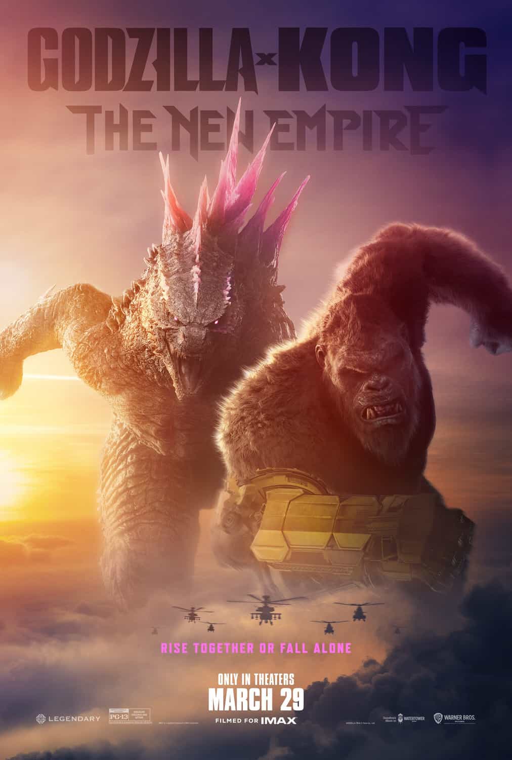 Check out the new trailer and poster for upcoming movie Godzilla x Kong: The New Empire which stars Dan Stevens and Rebecca Hall - movie UK release date 15th March 2024 #godzillaxkongthenewempire