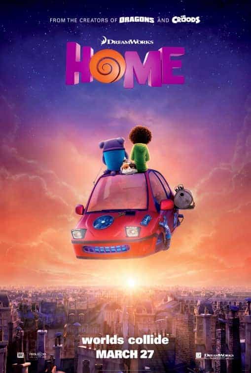 US Box Office Report 27th March 2015:  Home lands at the top