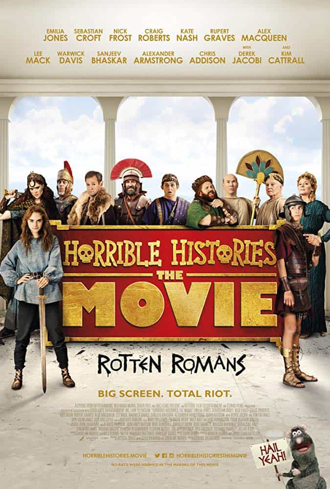 Horrible Histories: The Movie is given a PG age rating in the UK for mild comic violence, injury detail, rude humour, language