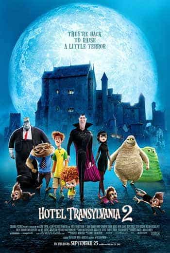 UK Video Charts Weekending 21st February 2016:  Hotel Transylvania 2 enters at the top