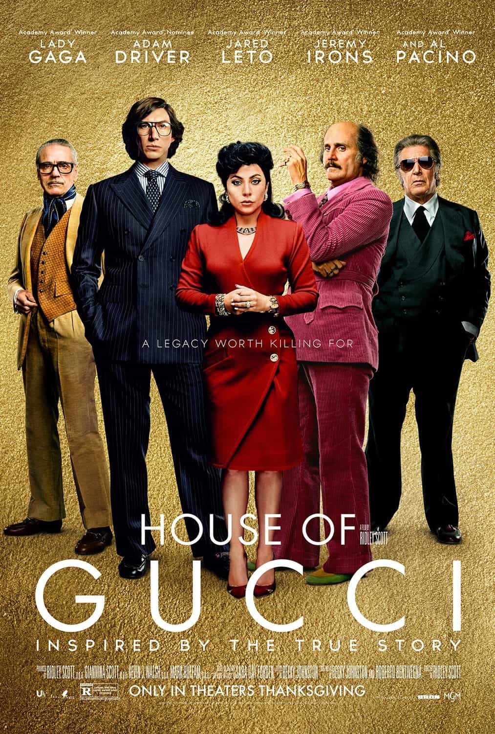 UK Box Office Weekend Report 26th - 28th November 2021:  House of Gucci tops the Uk box office on its debut with Encanto debuting at 3
