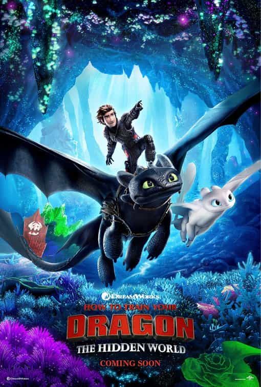 UK Box Office Analysis Weekend 1st - 3rd February 2019:  How To Train Your Dragon 3 is the top film with a 5 million pound debut