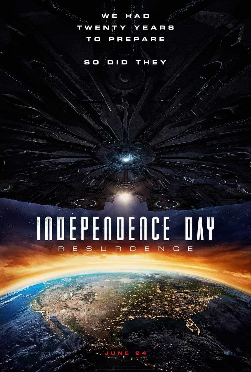 World Box Office Weekending 26 June 2016:  Independence Day 2 makes a strong debut