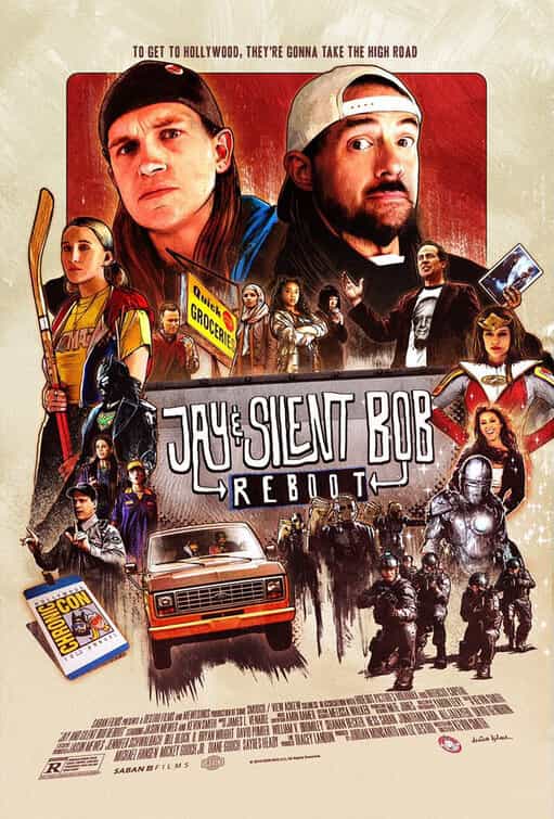 Jay And Silent Bob Reboot gets a 15 age rating in the UK for strong language, sex references, drug misuse, nudity