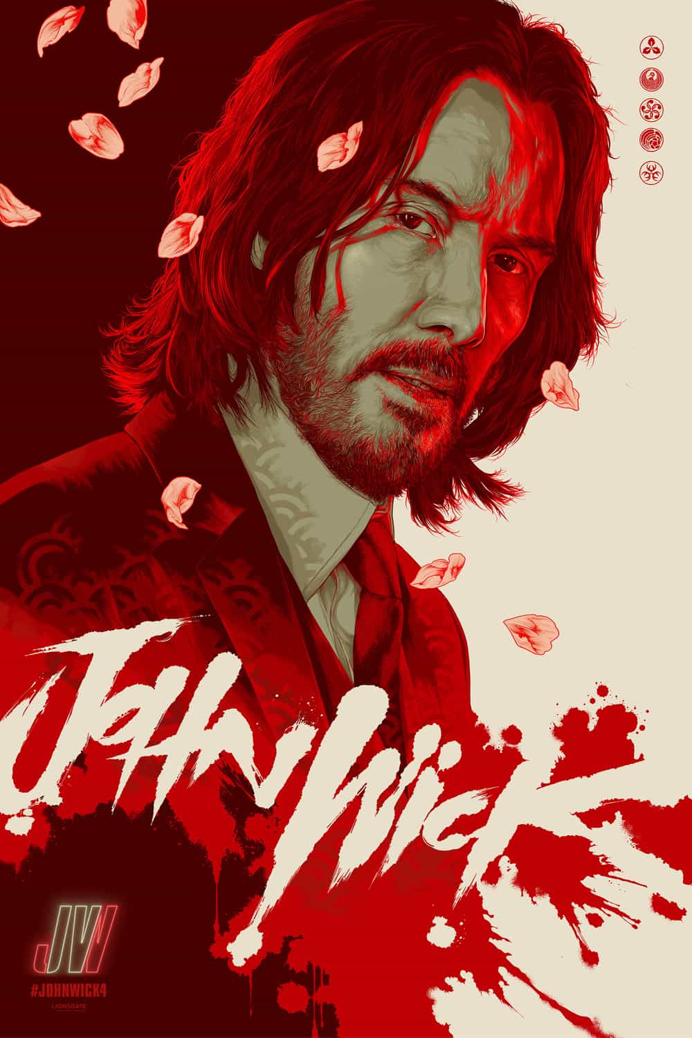First trailer and teaser poster released for John Wick Chapter 4 starring Keanu Reeves - movie UK release date 24th March 2023 #johnwickchapter4