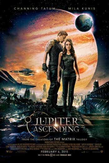 New trailer for the Wachowski's Jupiter Ascending, film hits UK cinemas 6th February 2015