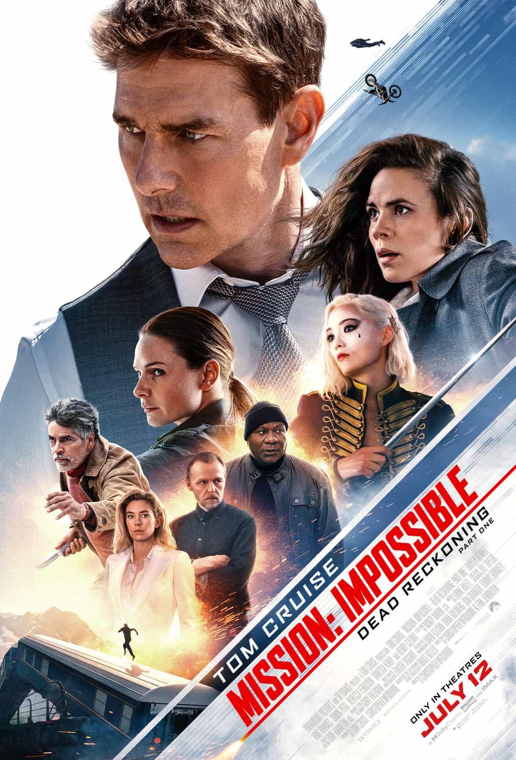 This weeks North American new movie preview 14th July 2023 - Mission:Impossible - Dead Reckoning Part 1, The Youtube Effect, They Cloned Tyrone, Theater Camp and The Miracle Club