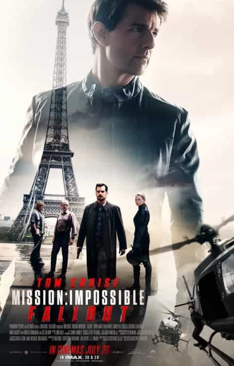 World Box Office Weekending 2nd September 2018: Mission:Impossible Fallout bounces back to the top on Chinese release