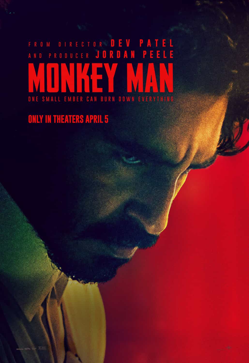 Monkey Man is given an 18 age rating in the UK for strong bloody violence