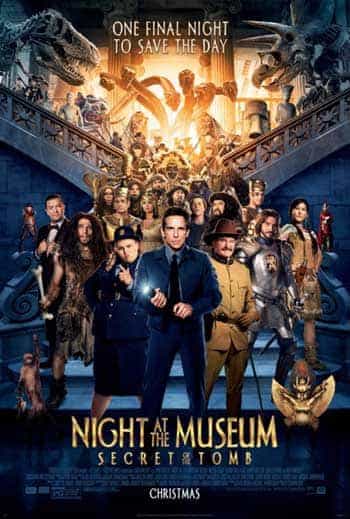 UK Video Charts 19th April 2015:  Night at the Museum 3 enters at the top