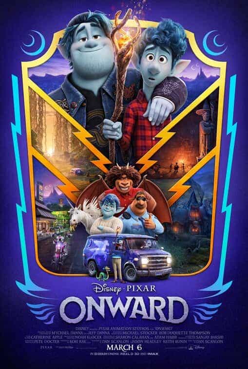 World Box Office Weekend Report 6th - 8th March 2020:  Pixar hit the top with their new movie Onward while Ben Affleck also enters high in The Way Back