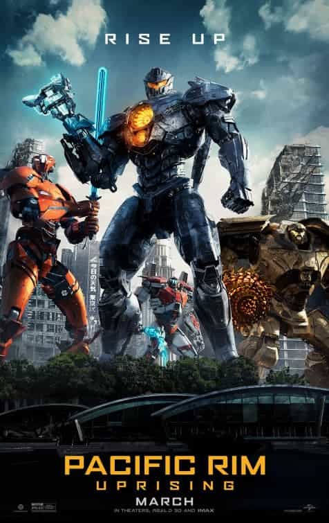 New trailer for Pacific Rim Uprising - film released in the UK 23rd march 2018