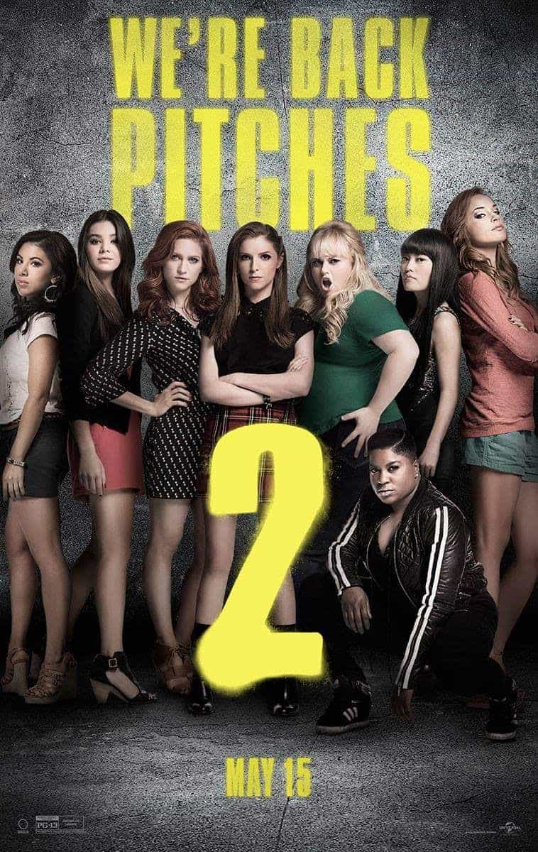 UK Video Charts Weekending 28th September 2015:  Pitch Perfect 2 pitches in at the top