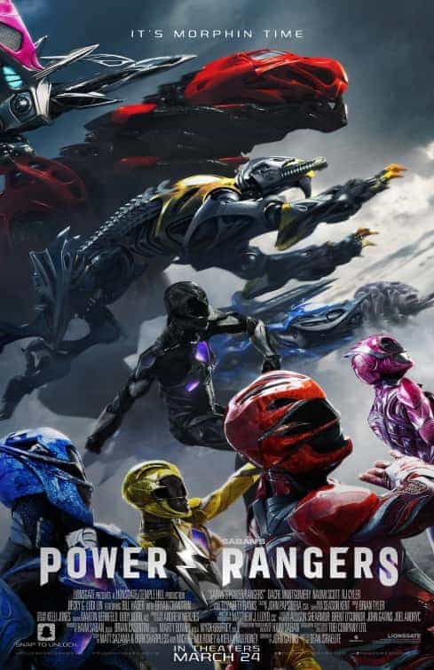 A new trailer for the 2017 reboot of Power Rangers