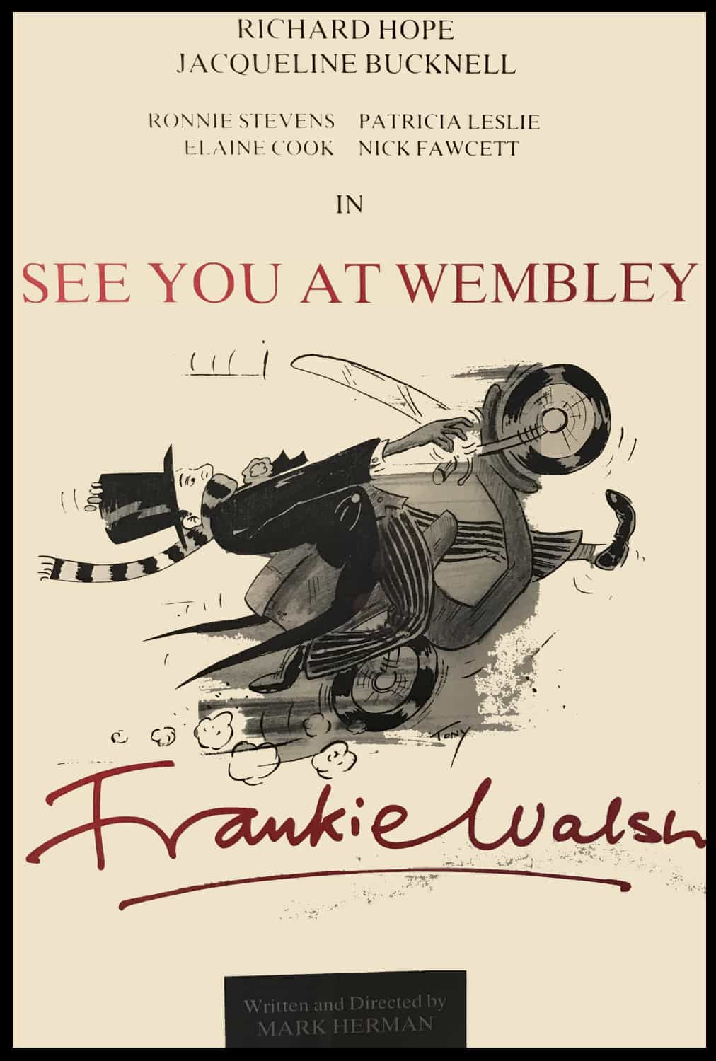 See You At Wembley Frankie Walsh