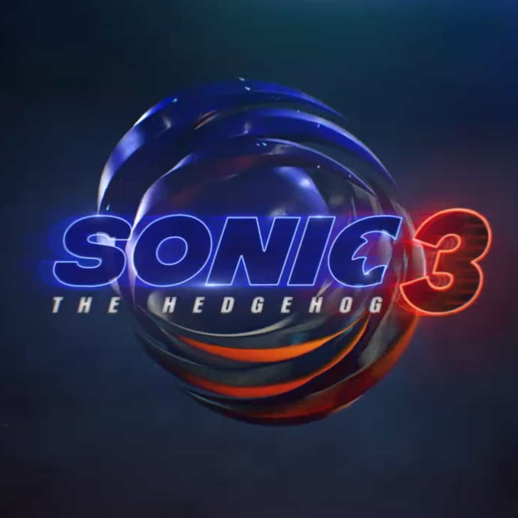 A new logo has been revealed for Sonic the Hedgehog 3 which stars Ben Schwartz and Idris Elba - movie UK release date 20th December 2024 #sonicthehedgehog3
