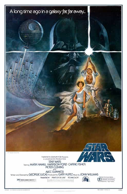 35 years ago Star Wars opened in America