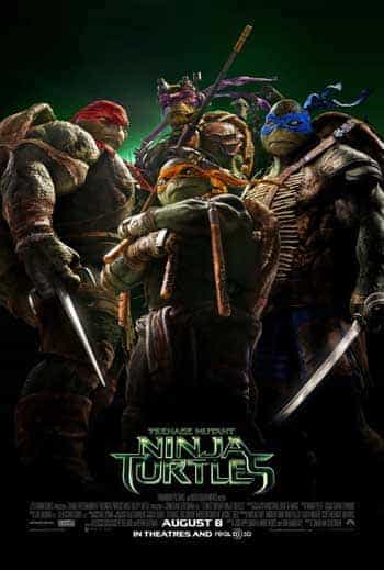 US box office report 15th August: Turtles keep hold of the number 1 spot
