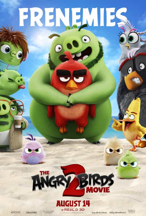 The Angry Birds Movie 2 is given a U age rating in the UK for very mild bad language, rude humour, threat