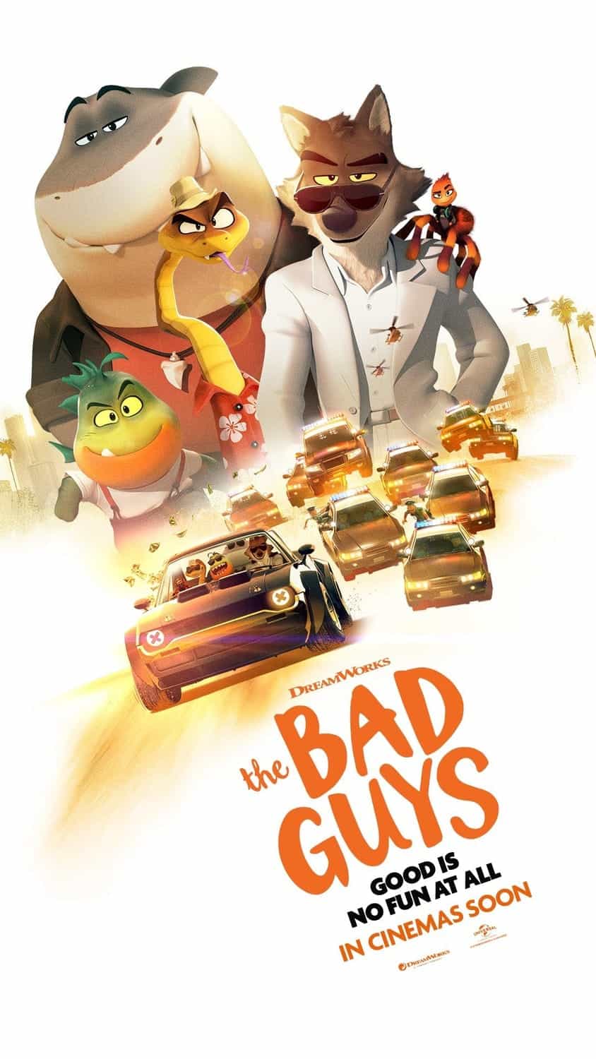 The Bad Guys has been given a U age rating in the UK for mild threat, very mild bad language, comic violence, rude humour