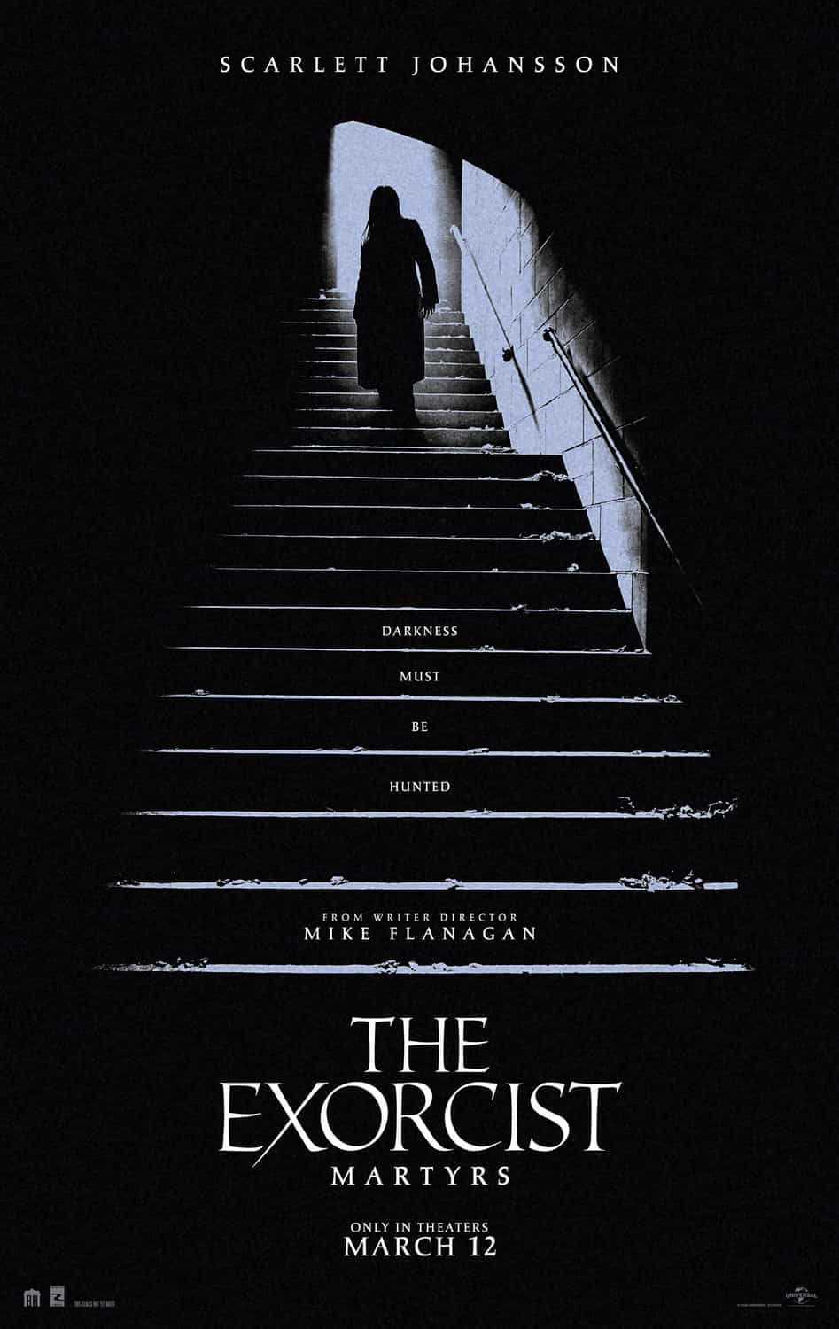 New poster has been released for The Exorcist Martyrs which stars Scarlett Johansson and Diane Lane - movie UK release date 12th March 2027