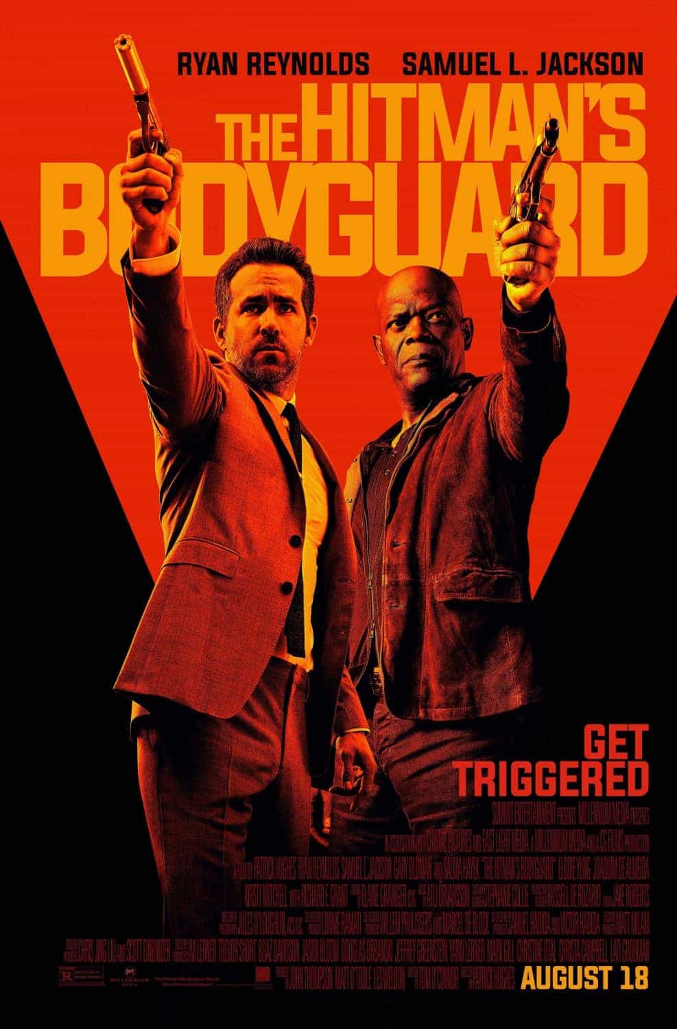 US Box Office Weekend starting 1st September 2017:  Labour Day weekend and no one went to the cinema, The Hitmans Bodyguard remains at the top