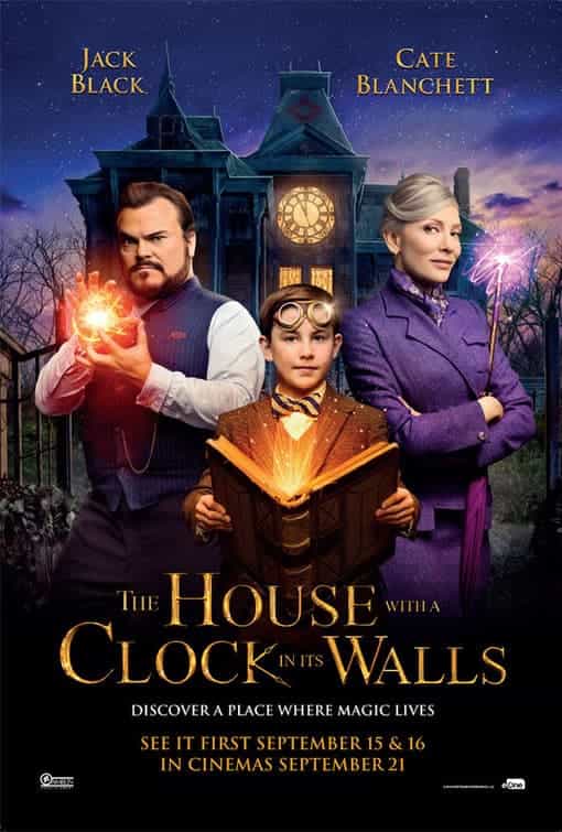 US Box Office Weekend Report 21st - 23rd September 2018:  The House With A Clock In Its Walls debuts at the top with a $26 million weekend