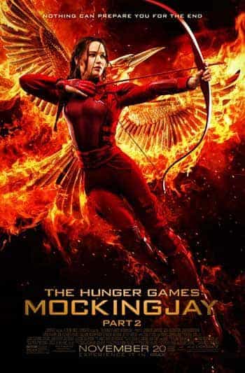 UK Box Office Report Weekend 20th November 2015:  Final Hunger Games champions the box office