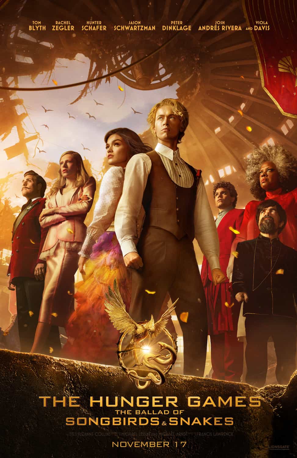 US Box Office Weekend Report 17th - 19th November 2023:  The Hunger Games prequel makes its debut at the top of the US box office with a $44 Million debut