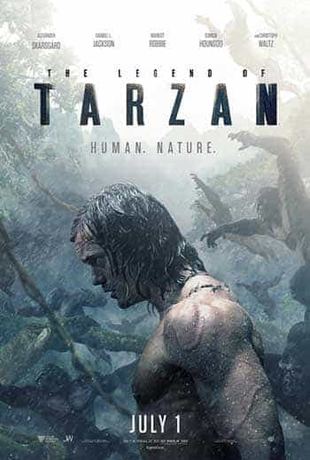 UK Home Video Charts Weekending 6 November 2016:  Tarzan swings in at the top