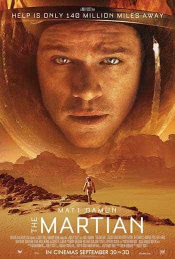 Trailer for Ridley Scotts The Martian, film released 27th November 2015