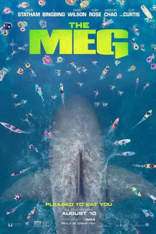 Jason Statham hams it up in the new trailer for The Meg - released in the UK 10th August