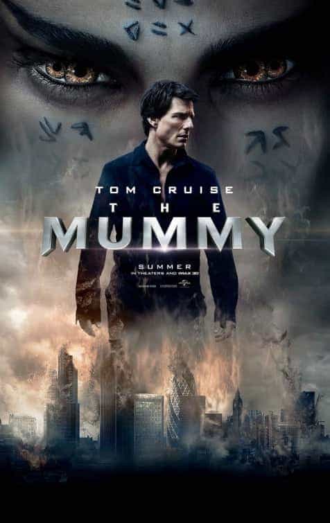 First poster for The Mummy starring Tom Cruise - scheduled for release 9th June 2017